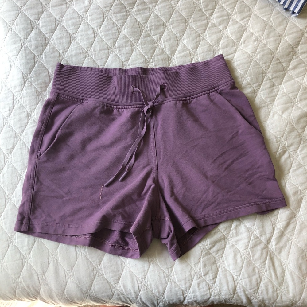 Size four high waisted Lululemon shorts